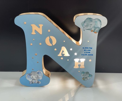 Veioza litera Elefantei