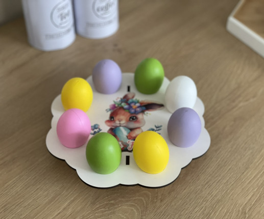 Suport pentru ouă Iepuraș un strat