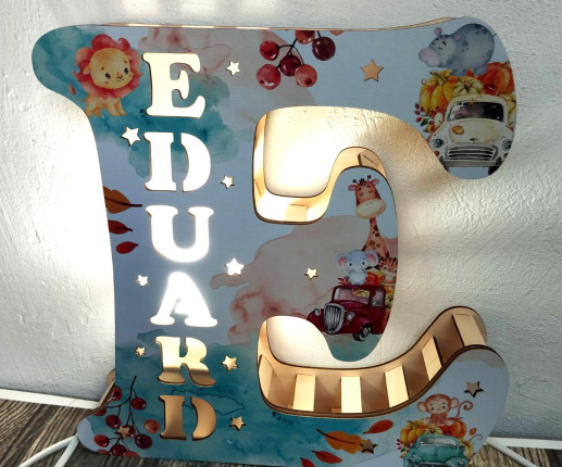 Veioza litera cu Zoo 1