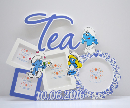 Rama foto cu Smurfs 1