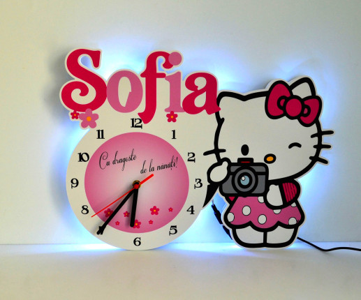 Veioză cu Hello Kitty