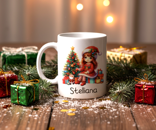 Cana personalizata cu Fetita