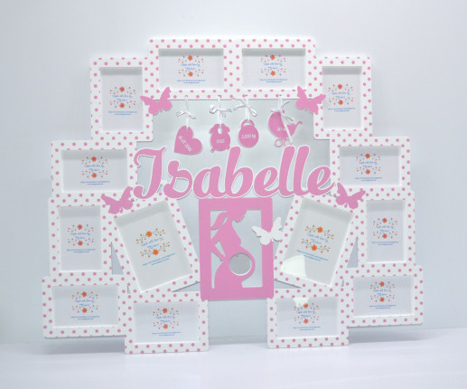 Rama foto pentru fetiță cu Fluturași 2