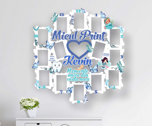 Rama foto cu fluturasi si ingerasi