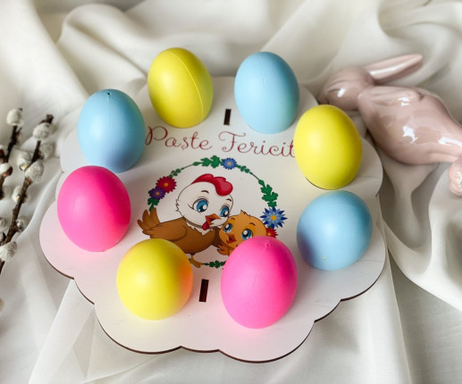 Suport pentru ouă Puișori un strat