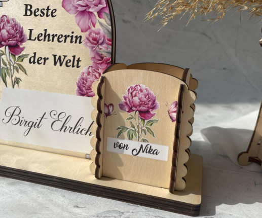 Calendarul vesnic cu bujori image 2