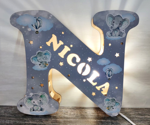 Veioza litera Elefantei 1