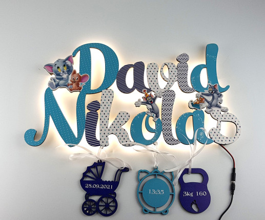 Led cu nume cu Tom și Jerry