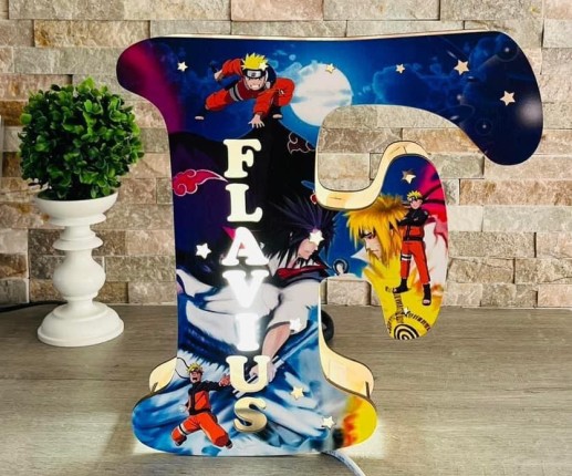 Veioza litera Narutto