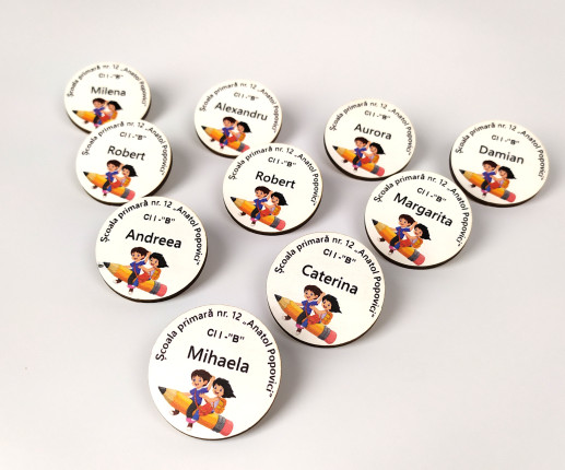 Ecusoane cu fata si baiat