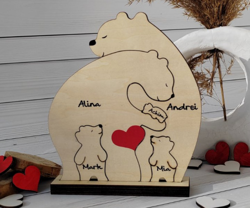 Puzzle Familia mea 3 image 2