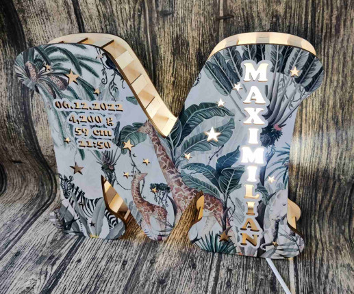 Veioza litera cu Zoo