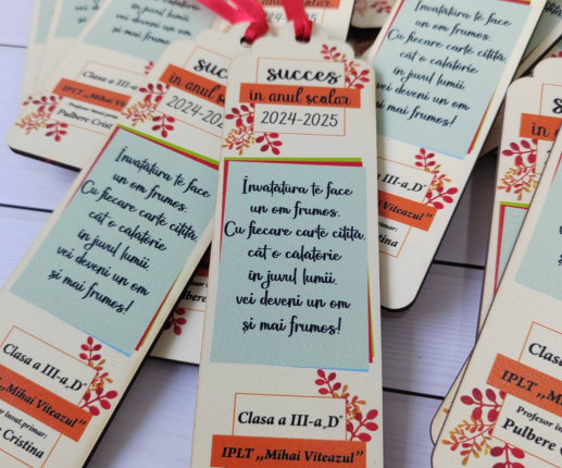 Semne pentru carte din lemn