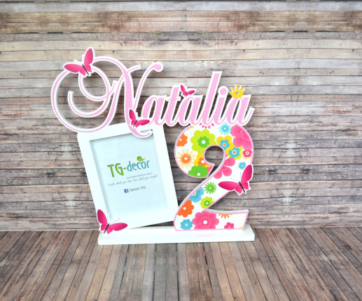 Именная Фоторамка - Весна