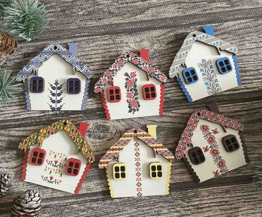 Set jucării brad 14