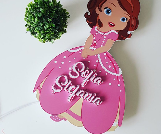 Veioză în formă de Prințesă