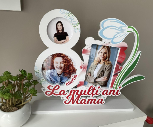 Rama foto cu 8 martie pentru mama