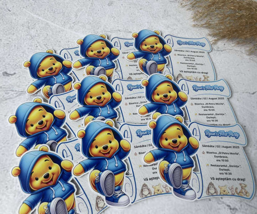 Diplome  din pet cu ursulet image 3