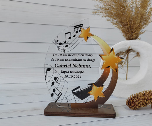 Trofeu personalizat cu Stele 1.1