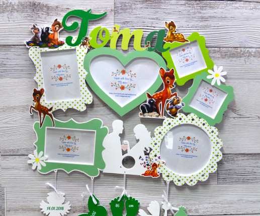 Rama foto cu Căprioare image 2