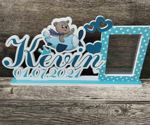 Именная рамка для мальчика - Кевин