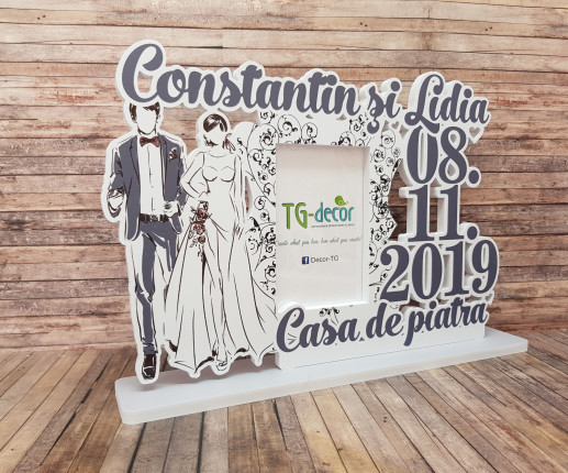 Rama foto cu Mire și Mireasă 6