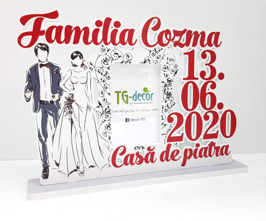 Rama foto cu Mire și Mireasă 7