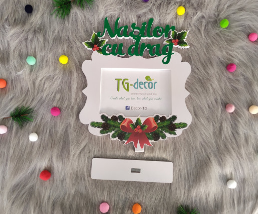 Rama foto cu tematica craciunului pentru nasi 1 image 2