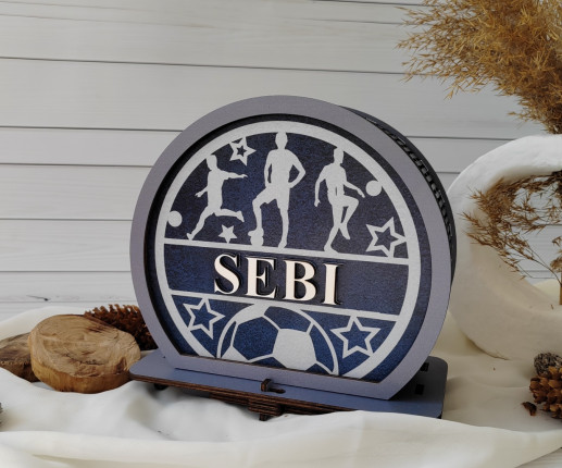 Pușculițe pentru copii cu fotbal