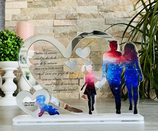 Trofeu personalizat cu univers