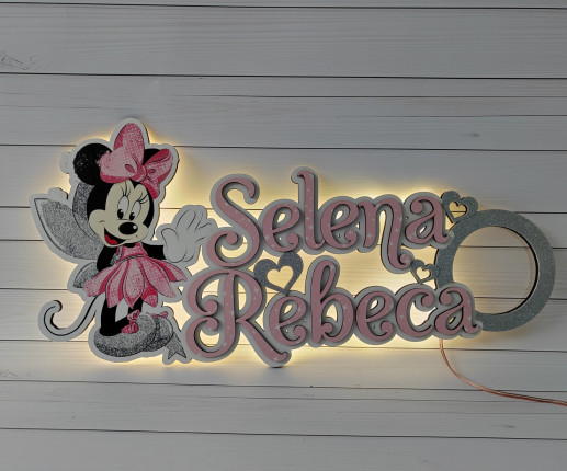 Led cu nume Minnie Mouse 4 image 2