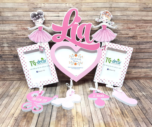 Rama foto cu balerine