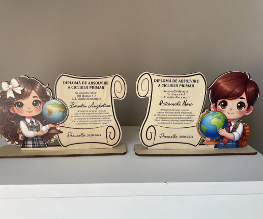 Diploma din lemn 4 image 3