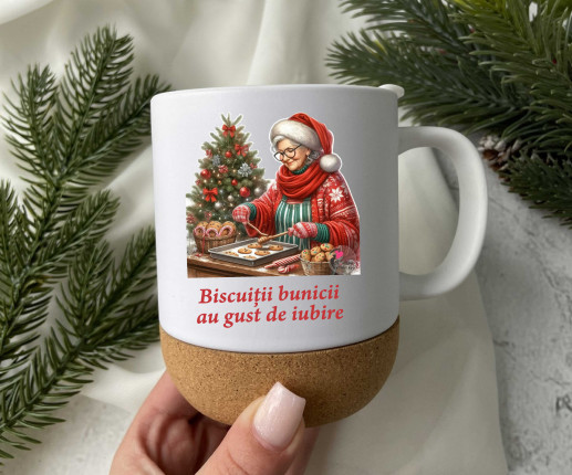 Cana personalizat Biscuitii Bunicii