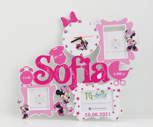 Часы - Минни Маус