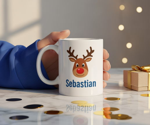 Cana personalizata cu Cerb