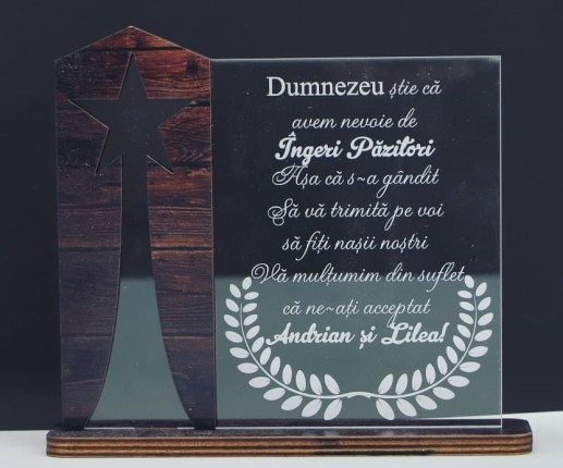 Trofeu pentru nunta stea image 2