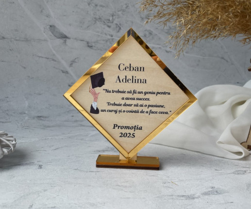 Trofeu absolvent romb