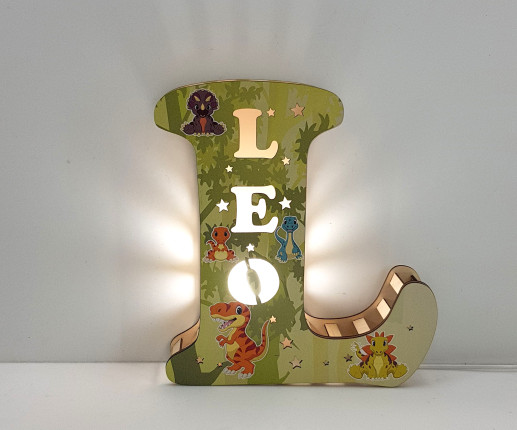 Veioza litera Dinozauri 1