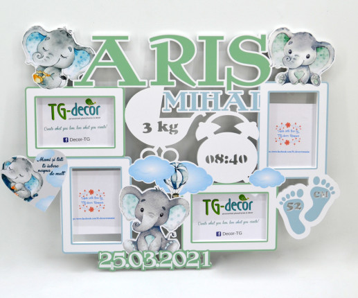 Rama foto cu elefanței 4