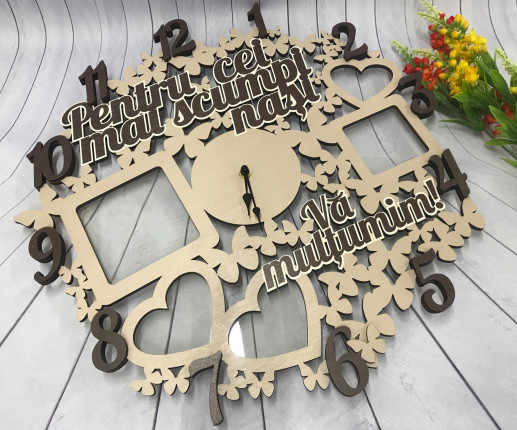 Ceasuri personalizate pentru nași 12