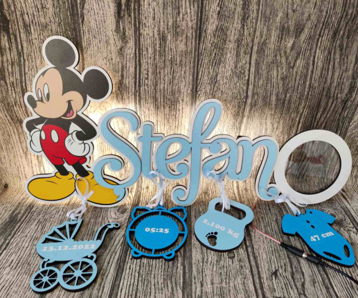 Led cu nume Mickey Mouse 1 image 2