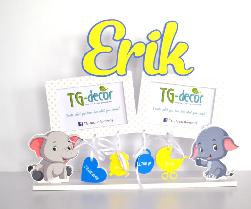 Rama foto cu stativ cu Elefanței