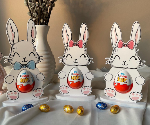 Rama foto in forma de iepuras image 3