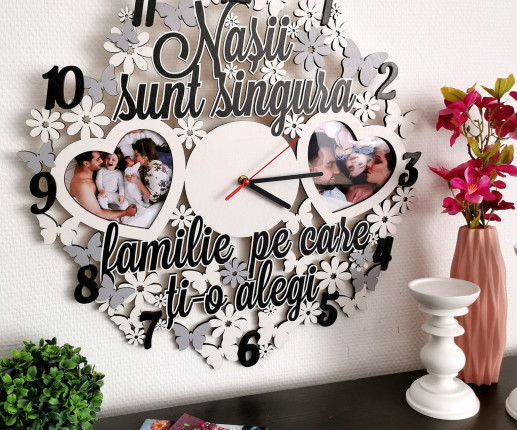 Настенные часы для нанашей - Серебро image 2