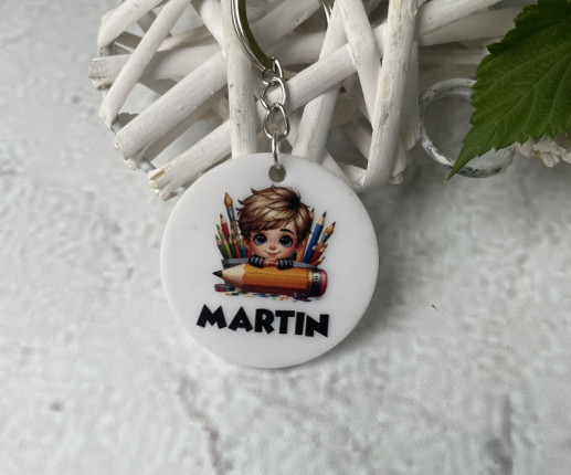 Breloc fata si baiat image 3