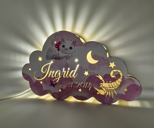 Ночник детский для сна "Облачко" - Зодиак