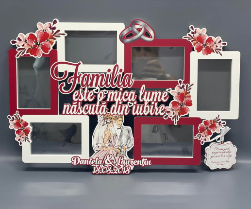 Rama foto cu Mire și Mireasă 1.1