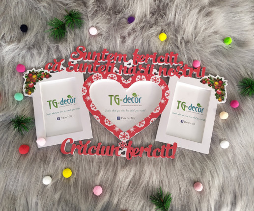 Rama foto cu tematica craciunului pentru nasi