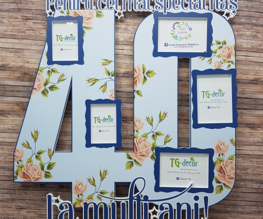 Rama foto cu Flori 3